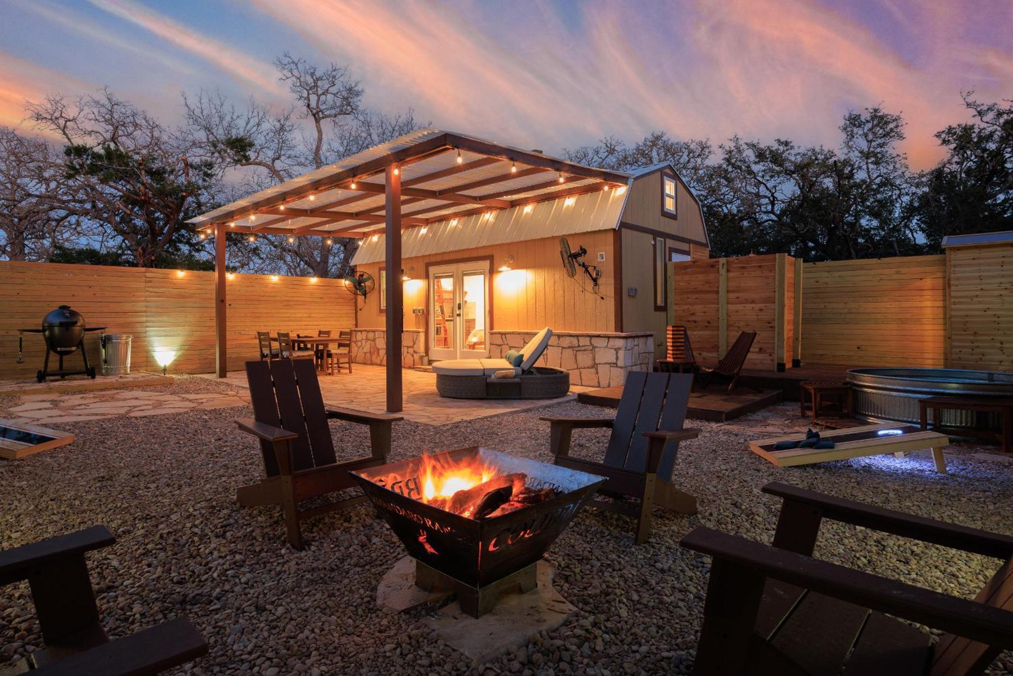 Romantic Luxury Retreat Hot Cold Pool & Sauna Wimberley Exterior foto