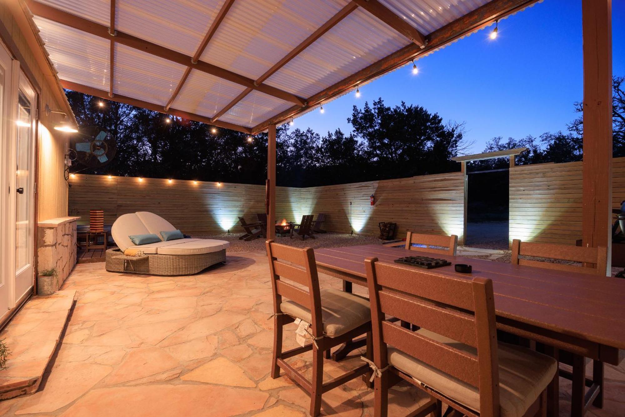 Romantic Luxury Retreat Hot Cold Pool & Sauna Wimberley Exterior foto