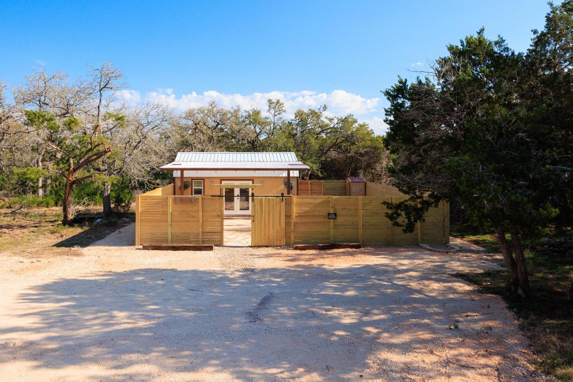 Romantic Luxury Retreat Hot Cold Pool & Sauna Wimberley Exterior foto