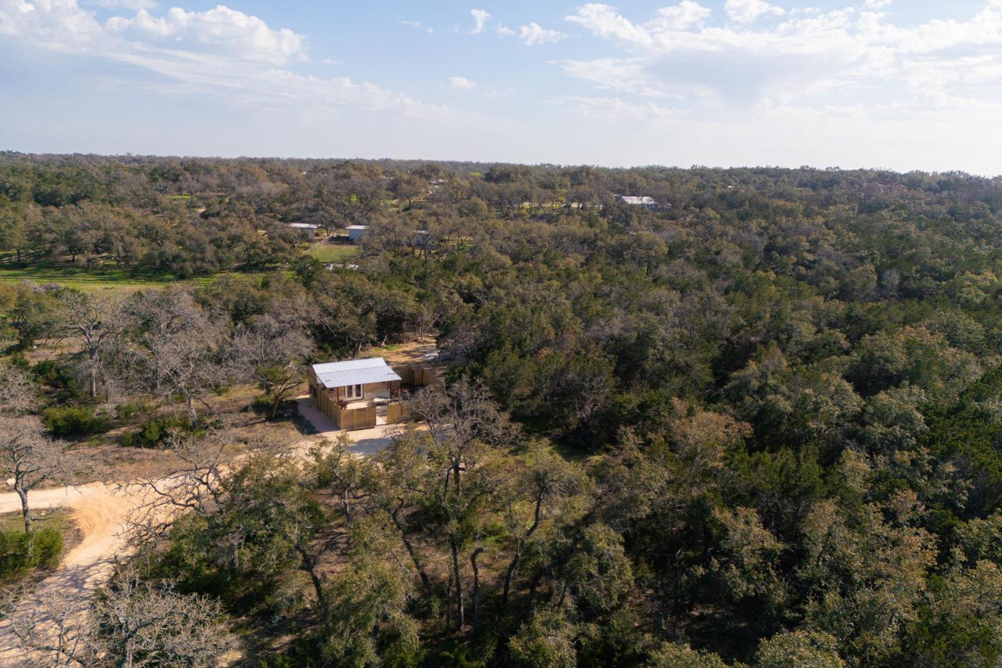 Romantic Luxury Retreat Hot Cold Pool & Sauna Wimberley Exterior foto