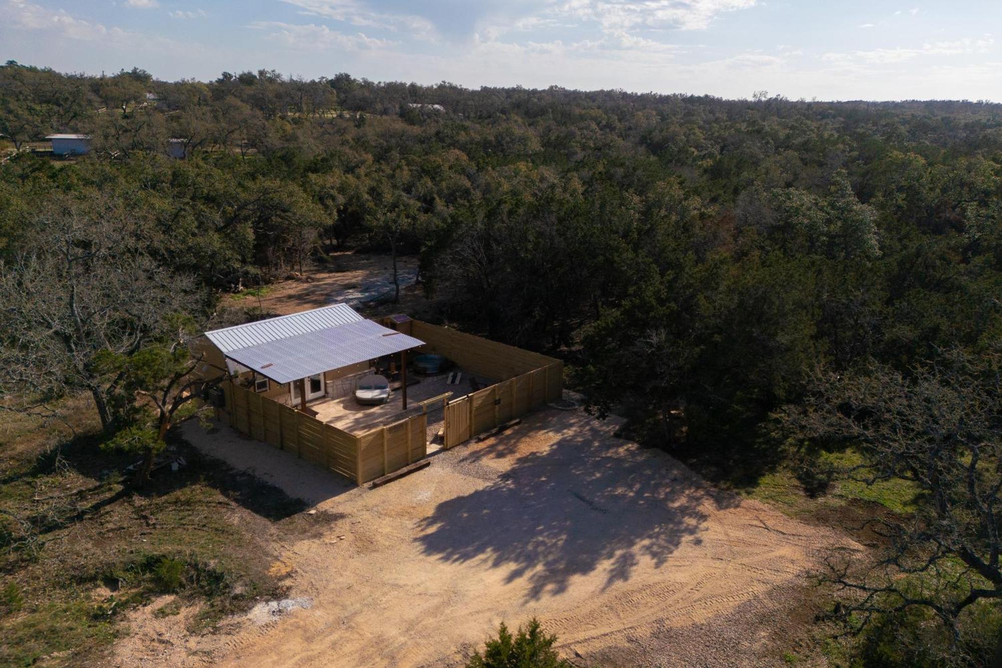 Romantic Luxury Retreat Hot Cold Pool & Sauna Wimberley Exterior foto